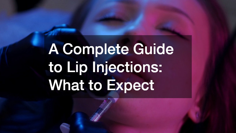 A Complete Guide to Lip Injections  What to Expect